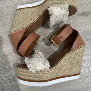 Seeby Chloe wedges size 7
